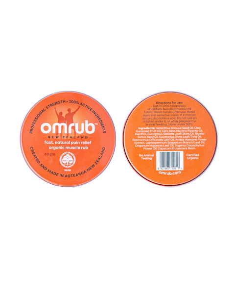 Omrub Organic Muscle Rub 60g