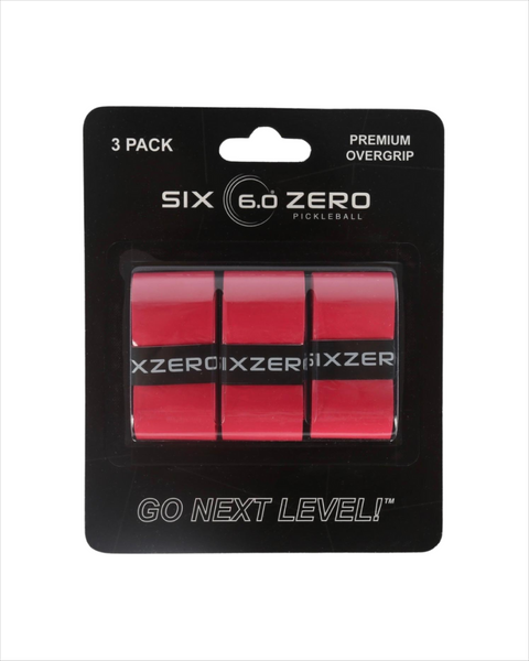 Six Zero Premium Over Grips 3 Pack