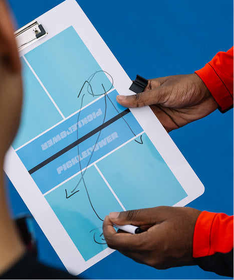Pickleball Coach Whiteboard